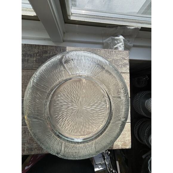 Arcoroc Fleur Extra Large Bowl 12" W France Vintage Deep Glass Punch Bowl - Picture 8 of 14